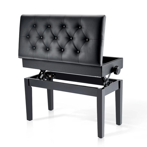 Faux leather keyboard seat - faux,