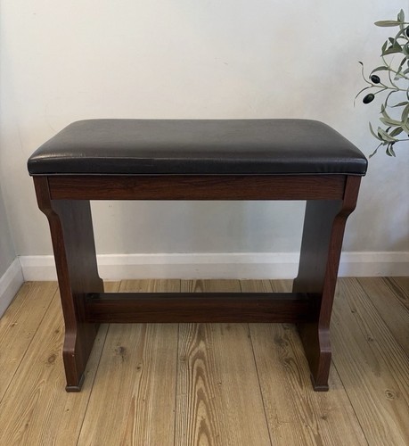 Vintage piano organ bench - piano,