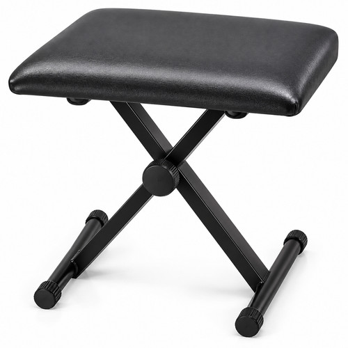 Folding piano bench adjustable - folding,
