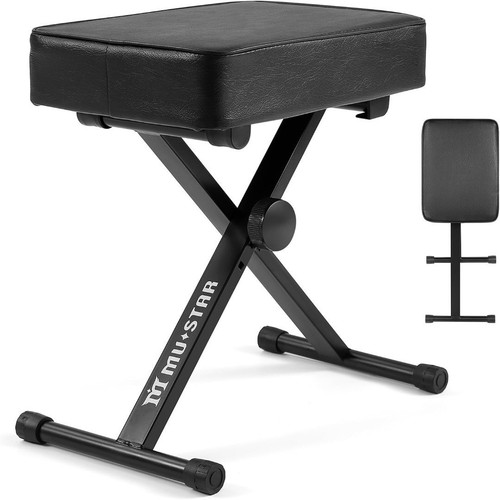 Piano stool bench style - piano,