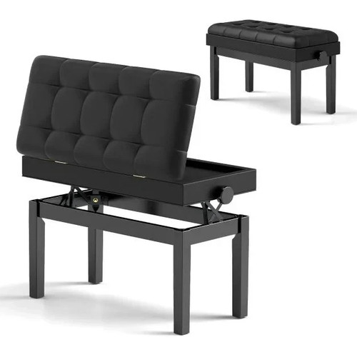Adjustable duet piano bench - adjustable,