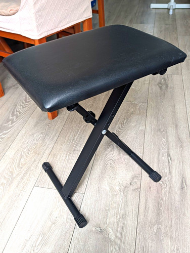 Adjustable folding piano bench - folding,
