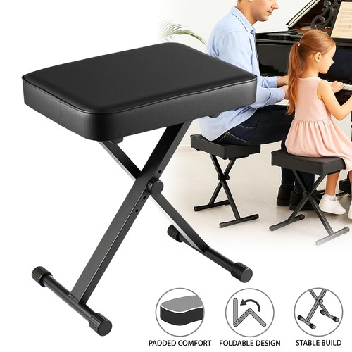 Height adjustable piano - adjustable, bench
