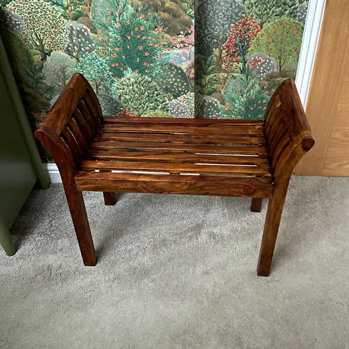 Piano stool bench wooden - stool/,