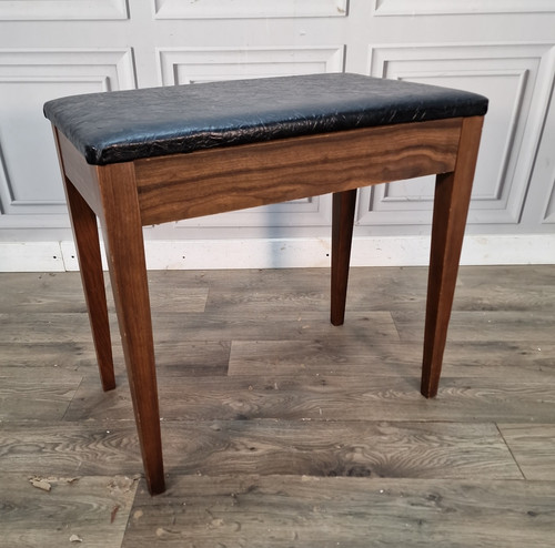 Vintage piano stool music seat - stool,