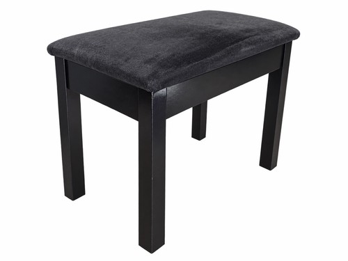 Black piano bench with - piano,