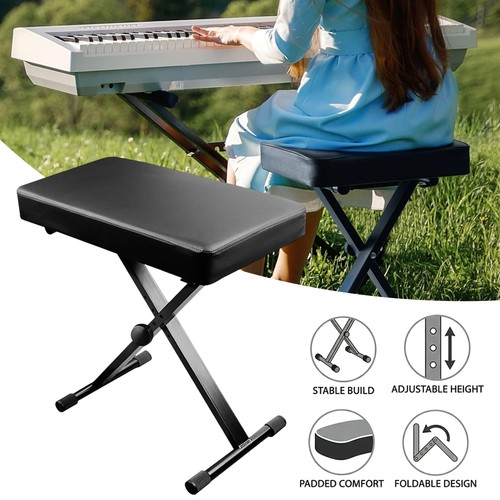 Height adjustable piano bench - adjustable,