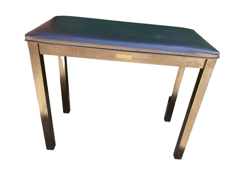 Yamaha black padded seat bench - black,