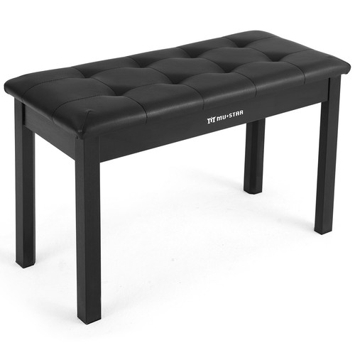 Mustar piano stool wooden - ,