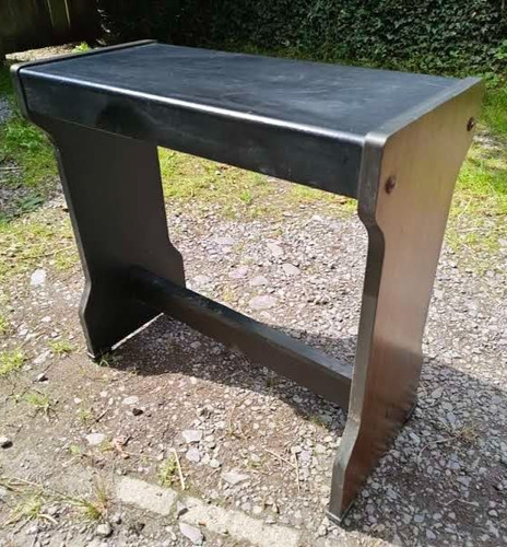 Piano stool bench black - bench,