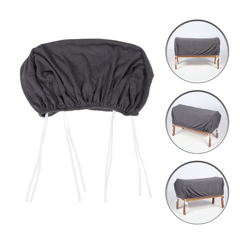 Polyester dark grey stretch - dark,