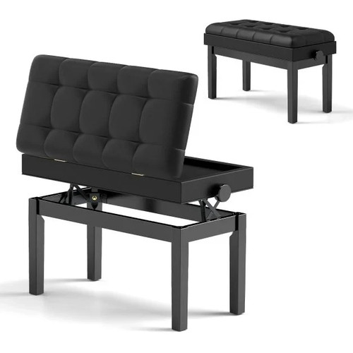 Adjustable duet piano bench - duet,