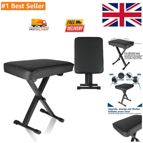 Elegant black folding - black, piano