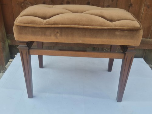 Vintage brown velvet - vintage,